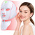 2 in 1 Face and Neck Therapy Mask – USB Rechargeable LED Light Therapy Mask for Facial & Neck Skincare