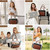 Work Bag with Large Cup Holder – Multi-Pocket Tote Bag for Everyday Work