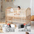 Small Bird White Noise Machine for Baby - Rechargeable Sleep Sound Machine with Night Light