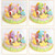 Synthetic Wood Birthday Cake Slicer Toys - Version 1 - Sliceable Pretend Play Cake for Kids