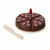 Synthetic Wood Birthday Cake Slicer Toys - Version 2 - Sliceable Pretend Play Cake for Kids