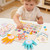 3 in 1 Numbers Congnition Toys for Nursery School - Wooden Learning Toy for Toddlers