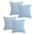 Faux Rabbit Fur Plush Cushion Pillow Covers - Version 1 - 4 Packs