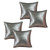Paillette Cushion Pillow Covers - 4 Packs