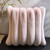 Faux Rabbit Fur Plush Cushion Pillow Covers - Version 2 - 2 Packs