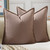 Faux Linen Blank Pressing Cushion Covers - 2 Packs