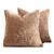 Teddy Fleece Cushion Covers - 2 Packs