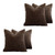 Teddy Fleece Cushion Covers - 4 Packs