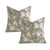 Retro Jacquard Floral Cushion Covers - 2 Packs