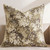 Retro Jacquard Floral Cushion Covers - 4 Packs