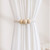 Wooden Magnetic Curtain Bead Holdbacks - Decorative Tiebacks Version 2