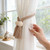 Wooden Magnetic Curtain Bead Holdbacks - Decorative Tiebacks  Version 3 - 4 Packs