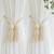Wooden Magnetic Curtain Bead Holdbacks - Decorative Tiebacks  Version 3 - 4 Packs