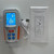 3-in-1 Digital Electric & Magnetic Field Detector with Temperature Measurement - Portable EMF Tester