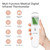 Non-Contact Infrared Family Thermometer - Digital Forehead Temperature Scanner