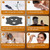 Rechargeable 4-Ear LED Light Therapy Face Mask – Infrared Facial Skincare Device for Skin Rejuvenation & Acne Care - Version 2