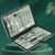 18-Piece Women's Manicure & Pedicure Grooming Kit – Professional Stainless Steel Nail Care Set with Travel Case