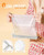 10 Pack Reusable Freezer Storage Bags – PEVA Food Storage Bags for Kitchen & Meal Preparation