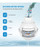 Bath Water Filter for Tub Faucet – Replacement Water Filter for Cleaner Bathing Water