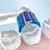 Compatible Electric Toothbrush Replacement Heads 32 Pack - Precision Clean Sensitive Gum Care Dual Clean Brush Tips