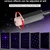 Mini LED Star Projector Lamp – USB Powered Rotating Night Light for Home, Car & Parties