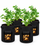 4 Pack Potato Grow Bags - Planting Pots with Handles for Garden