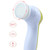5in1 Electric Facial Cleansing Brush, Rotating Face Scrubber with 5 Heads