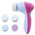 5in1 Electric Facial Cleansing Brush, Rotating Face Scrubber with 5 Heads