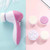 5in1 Electric Facial Cleansing Brush, Rotating Face Scrubber with 5 Heads