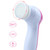 5in1 Electric Facial Cleansing Brush, Rotating Face Scrubber with 5 Heads