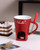 Ceramic Chocolate Fondue Mug Set 