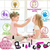 Pretend Makeup Kit for Girls - Kids Pretend Play Cosmetic Set - Paillette