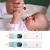 LCD Display Kids Nose Cleaner Gentle Electric Nasal Aspirator with 4 Soft Heads