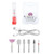 6-Speed Electric Nail Drill Set – Professional Manicure & Pedicure Tool with 6 Metal Bits