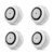 Clarisonic Compatible Facial Brushes 4-Pack 