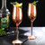 Stainless Steel Champagne Glasses 2-Pack - 200ml Durable Shatterproof Flutes