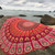 Mandala Tapestry Hippie Indian Round Beach Blanket Picnic Table Cover