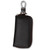 Car Key case, Genuine Leather  Holder, Metal Hook and Keyring Zipper Bag for Remote Key