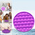 6x Pop Fidget Sensory Toys, Autism Special Needs Stress Relief Silicone Pressure Relieving Toys