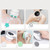 Electric Bath Brush Rechargeable Body Cleansing & Exfoliating Device with Detachable Brush Head for Shower Care
