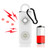 Rechargeable Personal Safety Alarm 2 Pack - USB Pocket Siren & Flashlight