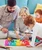 Sensory Activity Board with 20 Strings – Silicone Fidget Board