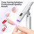 360° Rotate Manicure Set – Portable Electric Nail Care with Dual Colours