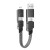 6-in-1 Keychain USB Charger Cable – Multi-Connector Fast Charging Cable
