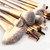 24pcs Make Up Brush Set - Champagne