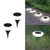 Solar Ground Light 2 Pack – Outdoor Waterproof LED Landscape Lighting 