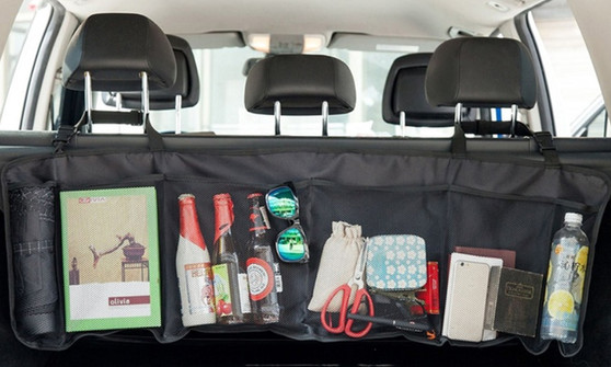 Car Trunk Travel Organizer and Storage, Backseat Hanging Organizer