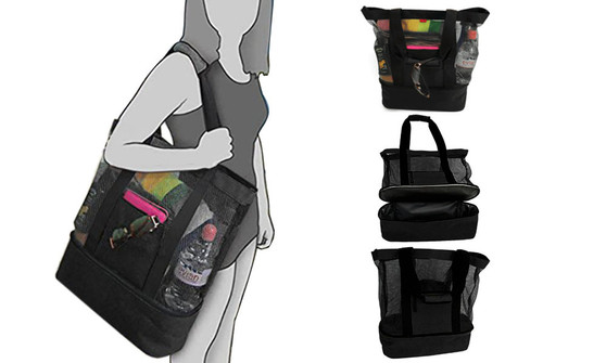 Mesh Picnic Jumbo Chillout Thermal Tote - 2 Packs Mesh Picnic Jumbo Chillout Thermal Tote - 2 Packs