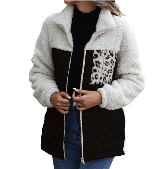 Stand-up Collar Fleece Jacket Stand-up Collar Fleece Jacket