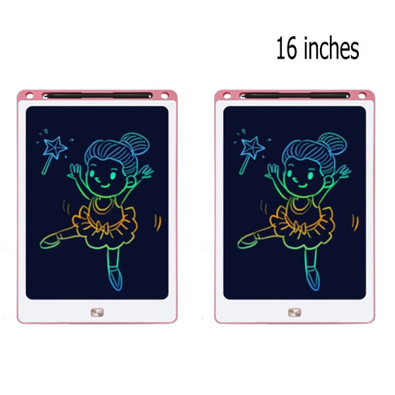 16 Inches Rechargable LCD Writing Tablet for Kids - Enhanced Version - 2packs